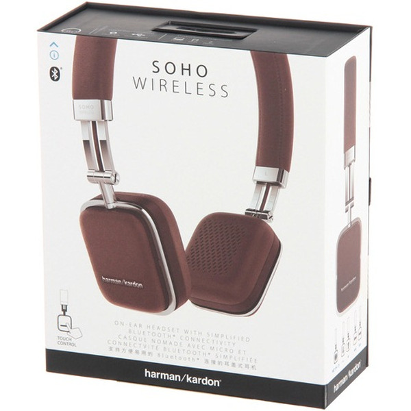 Наушники беспроводные HARMAN/KARDON SOHO BT BRN