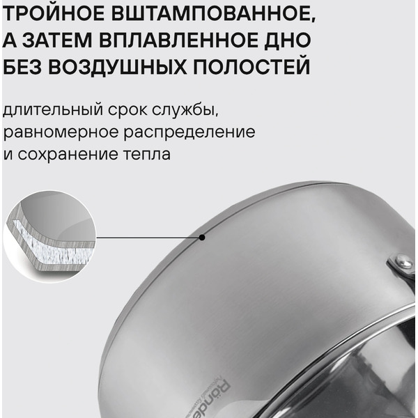 Набор посуды Rondell Erbe RDS-2011