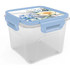 Контейнер квадратный Полимербыт Цветущий сад 0,9л 4357228