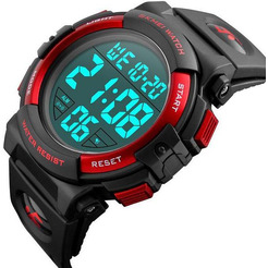 Наручные часы Skmei 1258 (черный/красный)