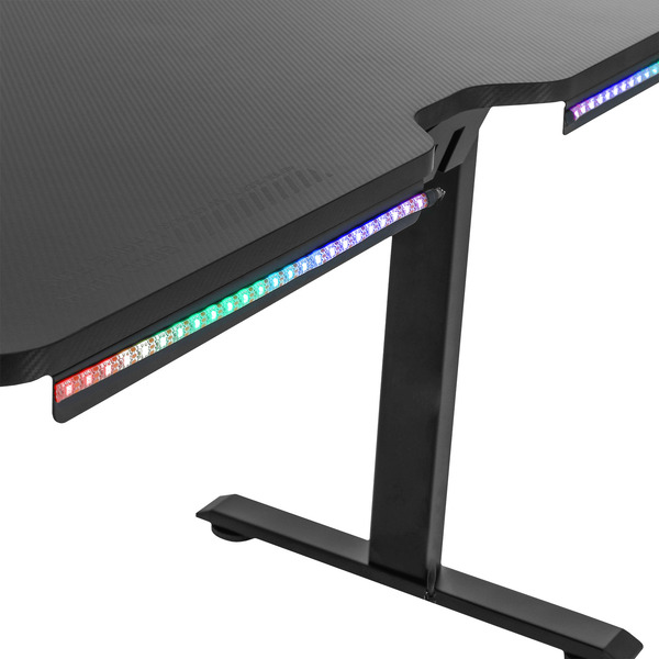 Стол компьютерный Zone51 Platform Ambilight 160 Z51-PA6-BK