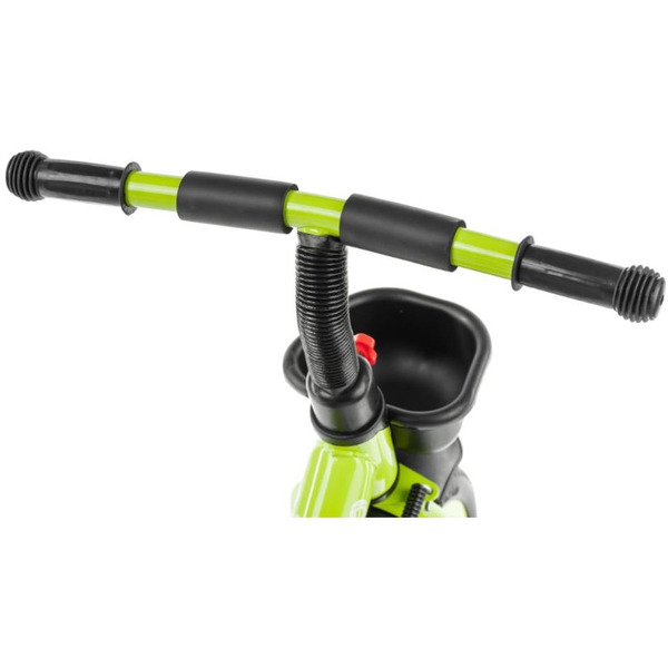 Трехколесный велосипед с ручкой NINO K98 (зеленый)