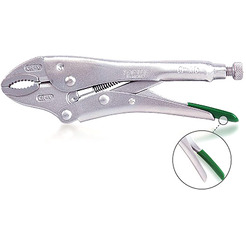 Зажим-плоскогубцы изогнутые Toptul DAAQ2B10