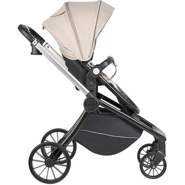 Детская универсальная коляска Farfello Baby Shell 2025 3в1 BBS-013 (кофейный комби)