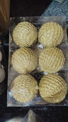 Набор новогодних шаров Ausini M87-13