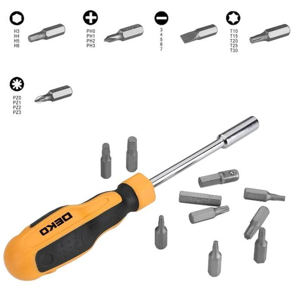 Набор инструментов для дома DEKO PRO DKMT62 (065-0213), 62 предмета