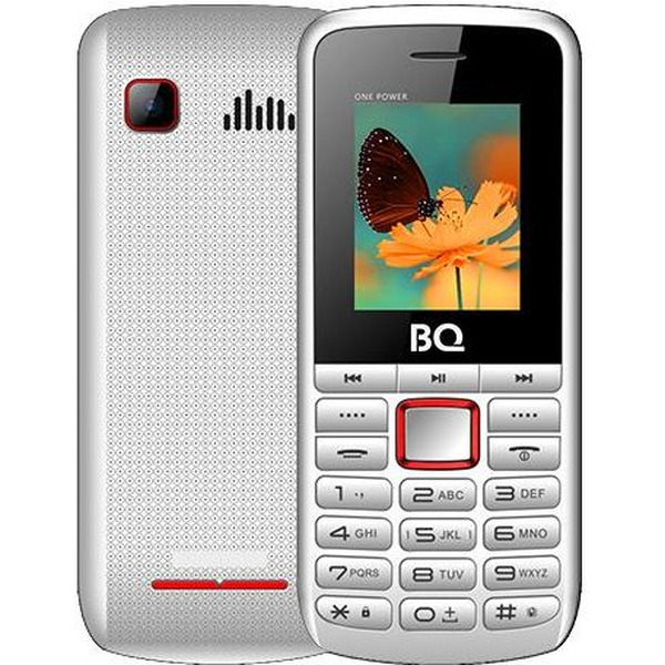 Мобильный телефон BQ-Mobile BQ-1846 One Power (белый/красный)