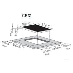 Варочная панель ZorG CR31 black