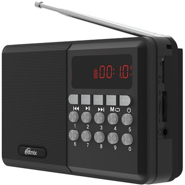 Радиоприемник Ritmix RPR-001 (черный)