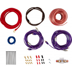 Установочный комплект для 4-х канального усилителя KICX LL 408