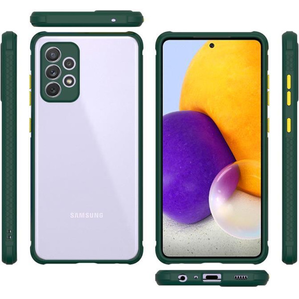 Бампер Bingo Michelin для SAMSUNG A72 4G/5G Темно-зеленый