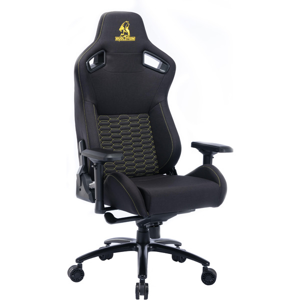 Игровое кресло EVOLUTION LEGEND (черный/золотой)