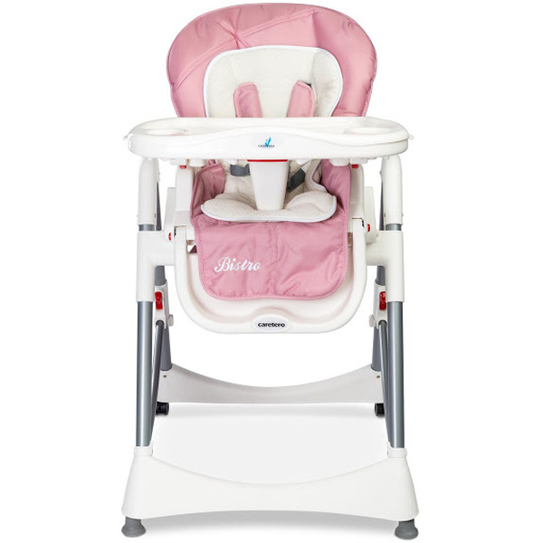 Стульчик для кормления CARETERO Bistro (розовый)