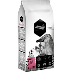 Сухой корм для кошек Amity Premium Cats Lamb & Rice с ягненком и рисом (2кг)