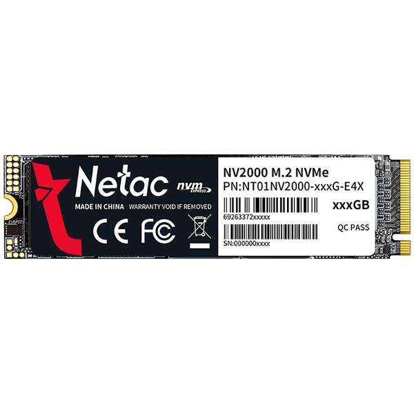 SSD Netac NV2000 256GB NT01NV2000-256-E4X