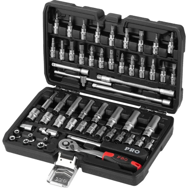 Набор головок и бит PRO STARTUL STUTTGART PRO-056S (56предметов)