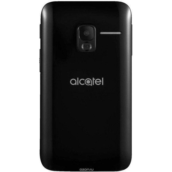 Сотовый телефон Alcatel 2008G черный/черный