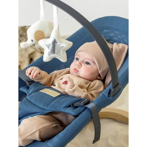 Детский шезлонг Amarobaby Baby relax AB22-25BR/19 (голубой)