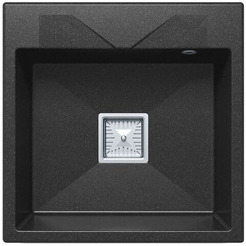 Кухонная мойка Polygran Blade 500 (черный)