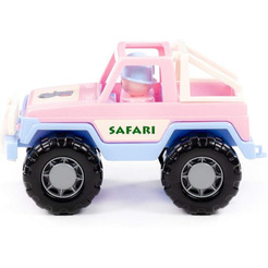 Автомобиль-джип Полесье Сафари (розовый) 90218