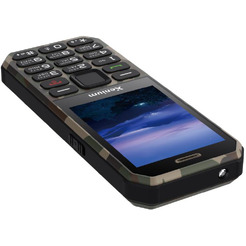 Сотовый телефон Xenium X300 зеленый камуфляж