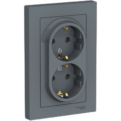 Розетка Systeme Electric AtlasDesign ATN000724