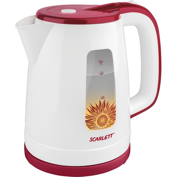 Электрочайник SCARLETT SC-EK18P37W/R