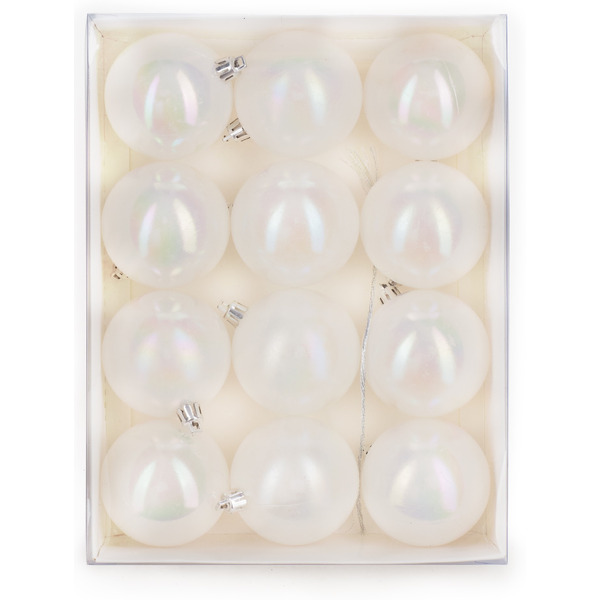 Набор новогодних шаров Ausini B8027WT