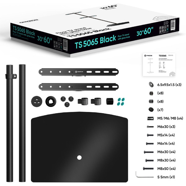 Стойка для телевизора Onkron TS5065 (черный)