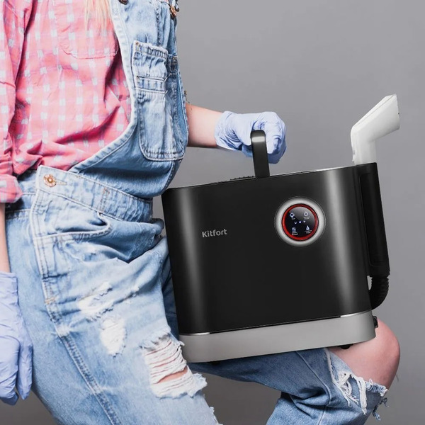 Паровой моющий пылесос Kitfort КТ-5504