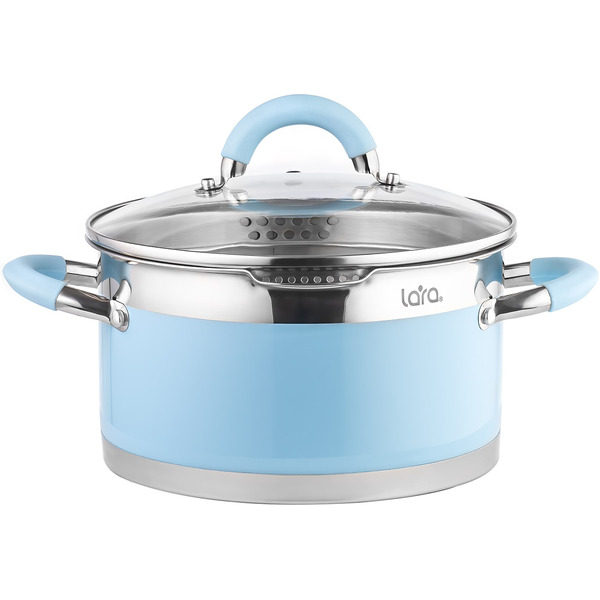 Кастрюля Lara Sky Blue LR02-443