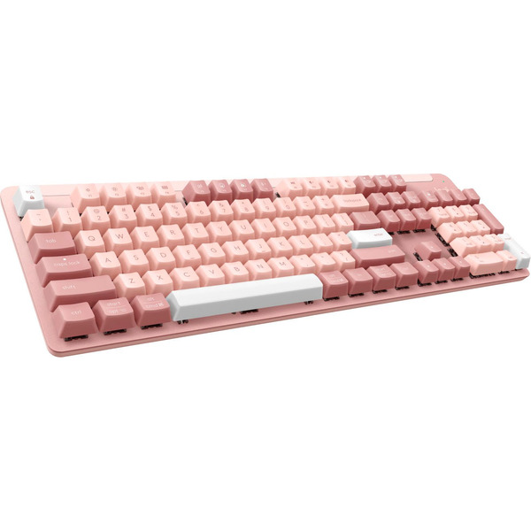Клавиатура Logitech Signature K865 920-012185 (розовый, с гравировкой)