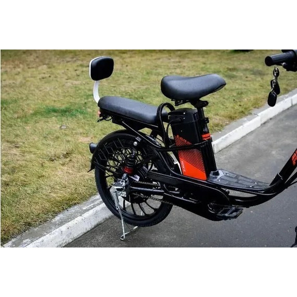 Электровелосипед AVM E-ALFA 20 Pro (черный)