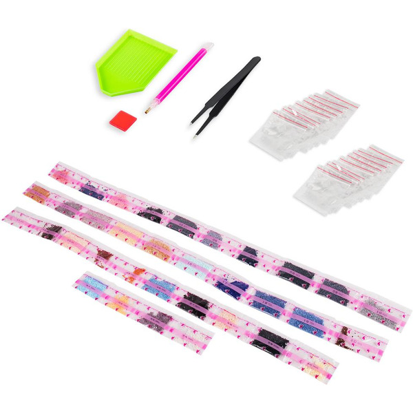 Картина стразами (алмазная мозаика) ОСТРОВ СОКРОВИЩ «Бегущие по волнам» 662428