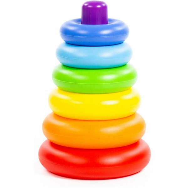 Пирамидка Полесье Колечко (7 элементов)