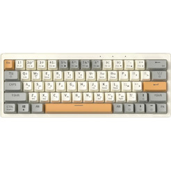 Клавиатура JEGG ZA63 Pro Beige Gray Yellow (TNT Yellow)