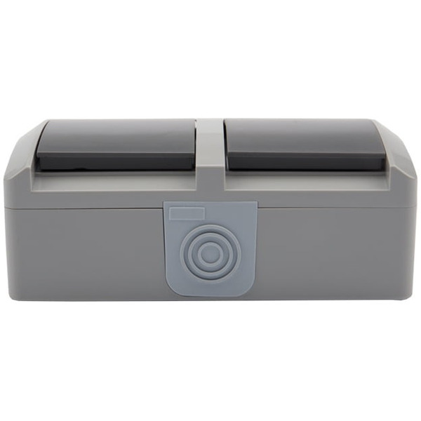 Блок из 2 розеток горизонтальный KRANZ INDUSTRIAL KR-78-0613