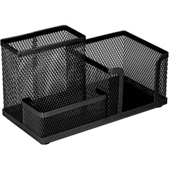 Органайзер настольный BRAUBERG Germanium 231986 (черный)