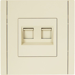 Розетка компьютерная IEK Forte&Piano FP-K20-1-K10