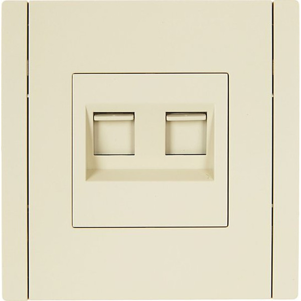 Розетка компьютерная IEK Forte&Piano FP-K20-1-K10