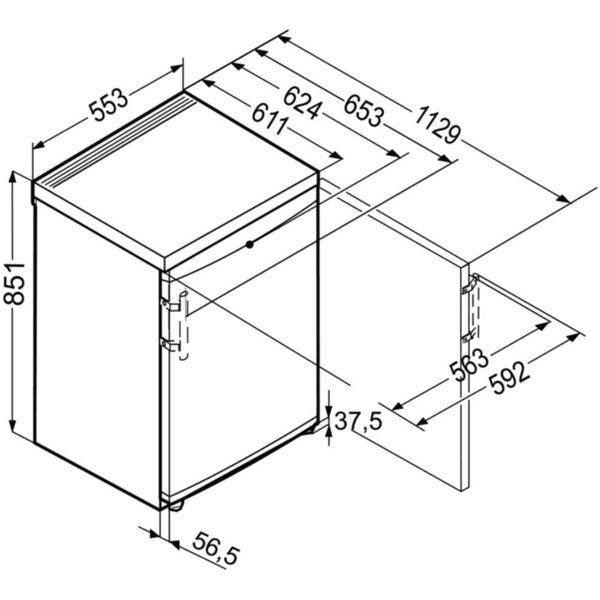 Морозильник LIEBHERR G 1223-21 001