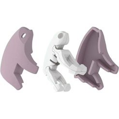 Магнитный конструктор Halftoys Animal Ленивец с диорамой HA009