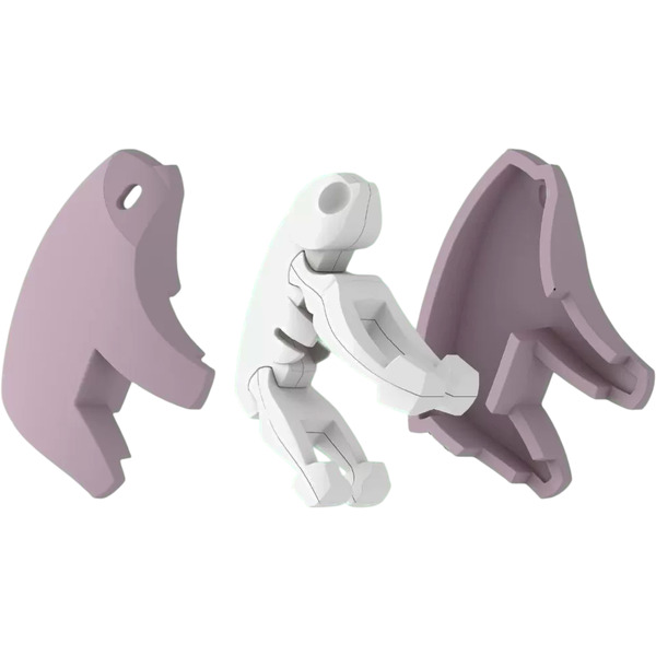 Магнитный конструктор Halftoys Animal Ленивец с диорамой HA009