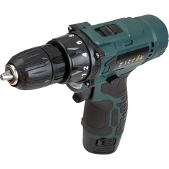 Дрель-шуруповерт Zitrek Green 12V Plus 085-1014 (с 2-мя АКБ)