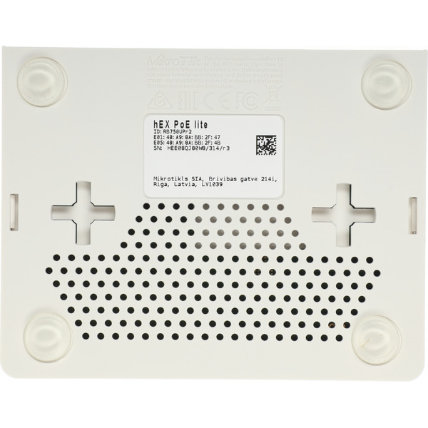 Маршрутизатор Mikrotik hEX PoE lite (RB750UPr2)