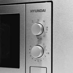 Встраиваемая микроволновая печь Hyundai HBW 2030 IX (нержавеющая сталь)