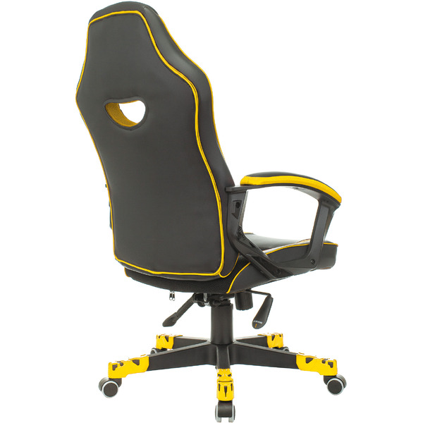 Кресло Zombie Game 16 (черный/желтый)