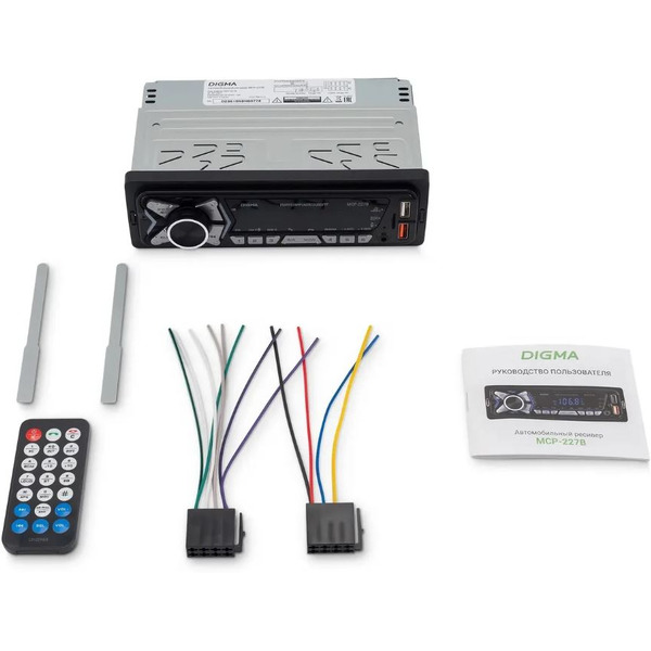 USB-магнитола Digma MCP-227B