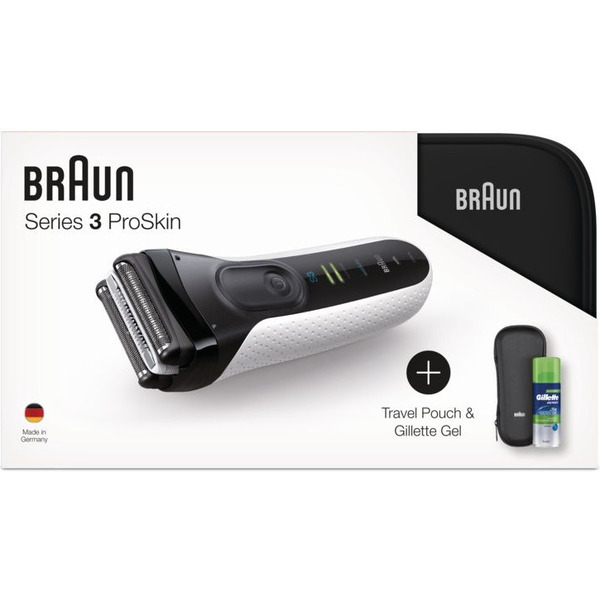 Электробритва BRAUN 3040TS+TGS гель+чехол