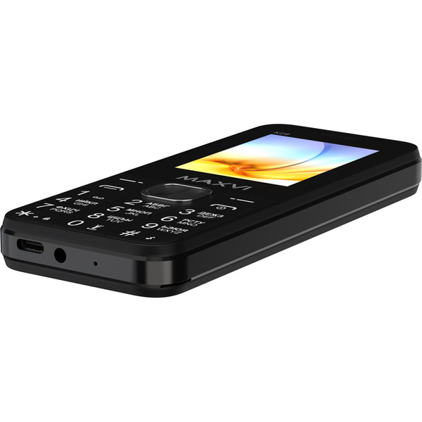 Мобильный телефон Maxvi K29 + ЗУ WC-112 (черный)